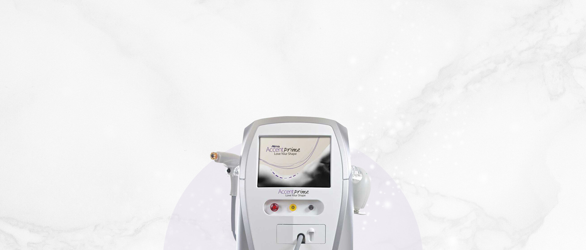 휴먼피부과의 치료기기중 하나인 엑센트 프라임의 사진